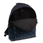 TED BAKER-Ανδρική τσάντα πλάτης TED BAKER MANGOO MONKEY PRINTED μπλε