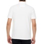 CALVIN KLEIN JEANS-Ανδρική κοντομάνικη polo μπλούζα Calvin Klein Jeans PONTOS REGULAR λευκή