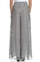 GUESS-Γυναικεία ψηλόμεση παντελόνα CHERYL GUESS ριγέ ασπρόμαυρη