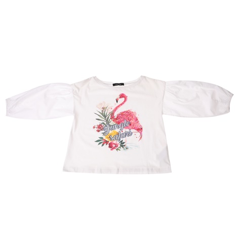 JAKIOO-Παιδικό t-shirt JAKIOO ST.FENICOTTERO λευκό