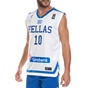 GSA-Ανδρική μπλούζα της Εθνικής Ελλάδος Basket ΣΛΟΥΚΑ λευκή