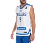 GSA-Ανδρική μπλούζα της Εθνικής Ελλάδος Basket ΜΠΟΥΡΟΥΣΗ λευκή