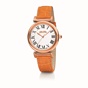 FOLLI FOLLIE-Γυναικείο ρολόι με δερμάτινο λουράκι FOLLI FOLLIE OBSESSION πορτοκαλί