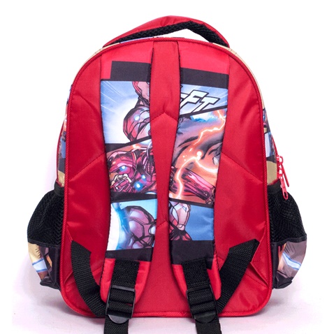 GIM-Παιδική τσάντα GIM μαύρη-κόκκινη  