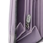 FOLLI FOLLIE-Γυναικείο μεγάλο πορτοφόλι με print φιδιού Folli Follie μοβ