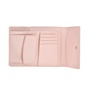 FOLLI FOLLIE-Γυναικείο μεσαίο αναδιπλούμενο πορτοφόλι Folli Follie ροζ