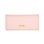 FOLLI FOLLIE-Γυναικείο μεγάλο αναδιπλούμενο πορτοφόλι Folli Follie ροζ