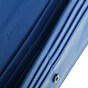 FOLLI FOLLIE-Γυναικείο μεγάλο αναδιπλούμενο πορτοφόλι Folli Follie μπλε με print