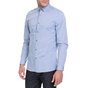 CALVIN KLEIN JEANS-Ανδρικό πουκάμισο WALLACE MICRO μπλε 