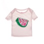JUICY COUTURE KIDS-Βρεφικό t-shirt JUICY COUTURE KIDS ροζ