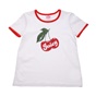 JUICY COUTURE KIDS-Παιδική μπλούζα JUICY COUTURE KIDS JUICY CHERRY λευκή