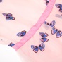 JUICY COUTURE KIDS-Παιδικό φόρεμα JUICY COUTURE KIDS BUTTERFLY ροζ