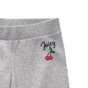 JUICY COUTURE KIDS-Παιδικό παντελόνι φόρμας JUICY COUTURE KIDS FRUITY FRENCH TERRY γκρι