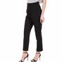 JUICY COUTURE-Γυναικείο ψηλόμεσο cropped παντελόνι  PONTE SLIM JUICY COUTURE μαύρο
