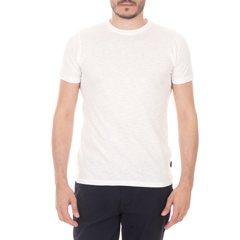 SORBINO-Ανδρική κοντομάνικη μπλούζα SORBINO λευκή