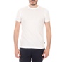 SORBINO-Ανδρική κοντομάνικη μπλούζα SORBINO λευκή