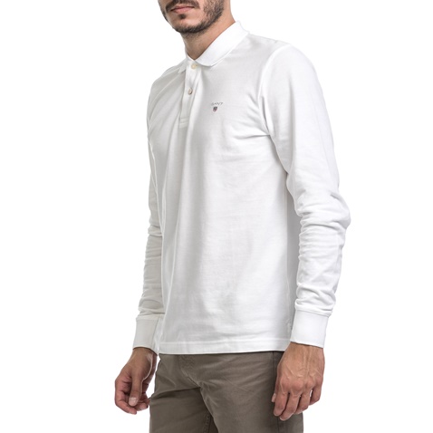 GANT-Ανδρική μπλούζα GANT λευκή     