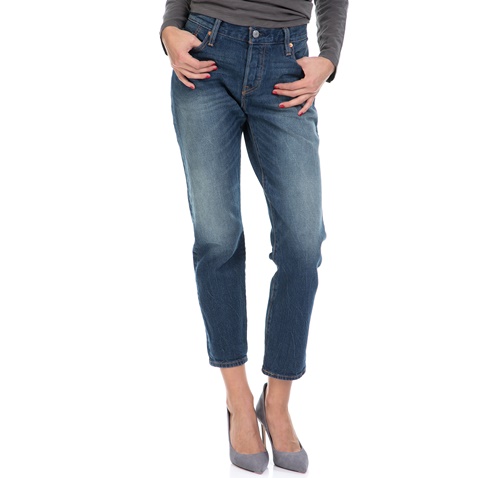LEVI'S-Γυναικείο τζιν παντελόνι 501 CT JEANS FOR WOMEN LEVI'S μπλε 