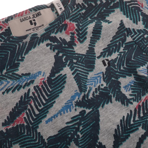 GARCIA JEANS-Αγορίστικη κοντομάνικη μπλούζα GARCIA JEANS με μοτίβο