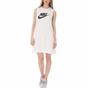 NIKE-Γυναικείο αμάνικο φόρεμα Nike Sportswear λευκό