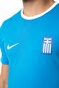 NIKE-Ανδρική κοντομάνικη μπλούζα NIKE GREECE CREST μπλε 