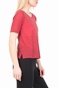 NIKE-Γυναικεία κοντομάνικη μπλούζα για τρέξιμο Nike Miler κόκκινη
