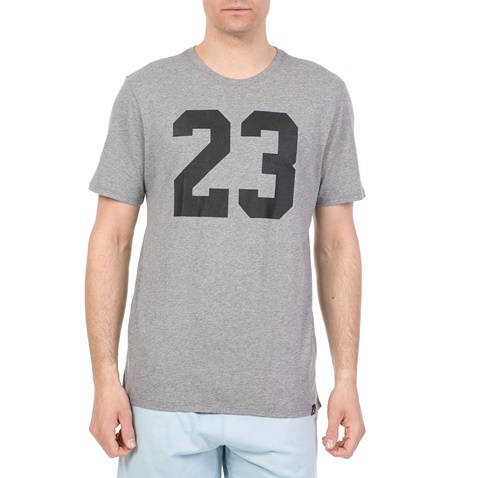 NIKE-Ανδρικό t-shirt Jordan Sportswear Iconic Jumpman γκρι