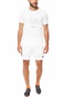 NIKE-Ανδρική κοντομάνικη μπλούζα NIKE FRANCE FFF M NK TEE EVERGREEN CREST λευκή 