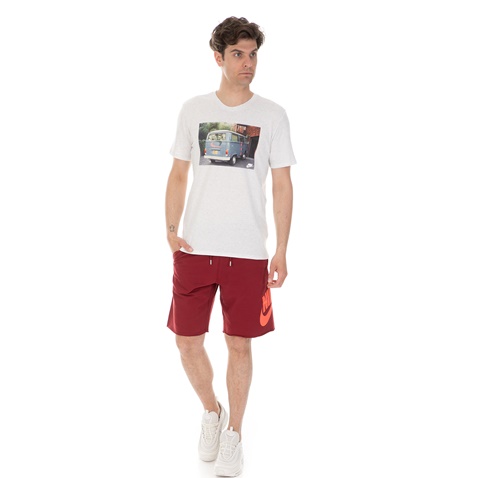 NIKE-Ανδρικό t-shirt Nike Sportswear λευκό