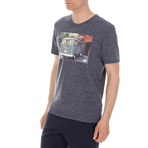 NIKE-Ανδρικό t-shirt Nike Sportswear μπλε