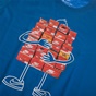 NIKE-Παιδική κοντομάνικη μπλούζα NIKE SNEAKER SPREE μπλε