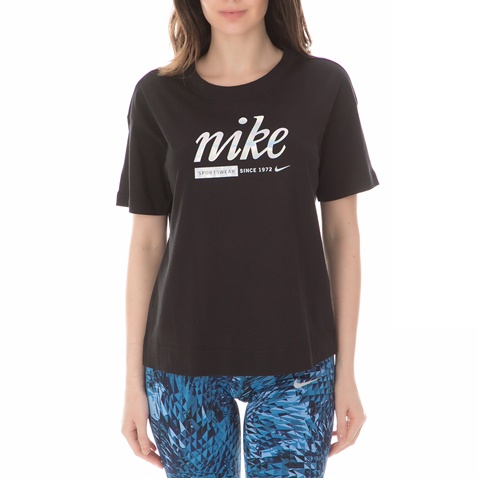 NIKE-Γυναικεία κοντομάνικη μπλούζα Nike Sportswear μαύρη