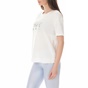 NIKE-Γυναικεία κοντομάνικη μπλούζα Nike Sportswear λευκή