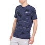 NIKE-Ανδρικό t-shirt Nike Sportswear μπλε-μαύρο
