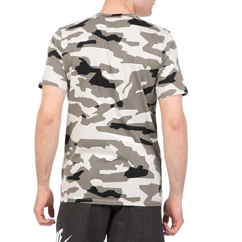 NIKE-Ανδρικό t-shirt Nike Sportswear μπεζ-εκρού