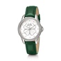 FOLLI FOLLIE-Γυναικείο ρολόι με δερμάτινο λουράκι FOLLI FOLLIE HEART 4 HEART πράσινο
