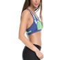 BODYTALK-Γυναικείο αθλητικό μπουστάκι MARBLEW BODYTALK πράσινο μπλε 