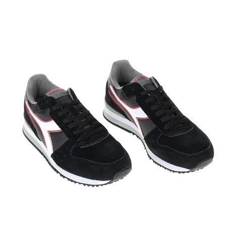 DIADORA-Unisex αθλητικά παπούτσια T3 MALONE S SPORT HERITAGE DIADORA μαύρα-λευκά 