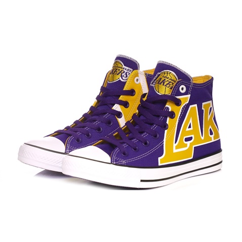 CONVERSE-Unisex μποτάκια Converse Chuck Taylor Nba Los Angeles Lakers