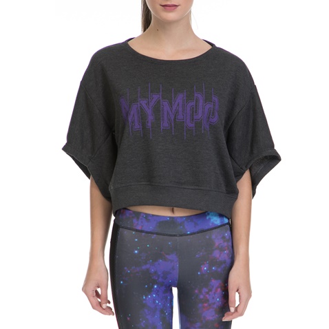 MYMOO-Γυναικεία μπλούζα ΜΥΜΟΟ γκρι  