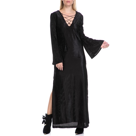 MYMOO-Γυναικείο φόρεμα MYMOO μαύρο   