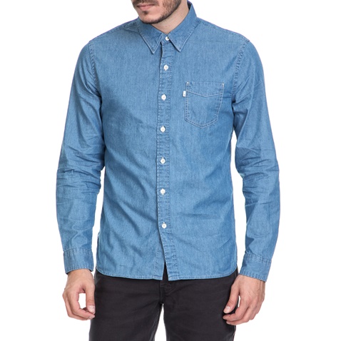 LEVI'S-Ανδρικό πουκάμισο SUNSET LEVI'S μπλε 