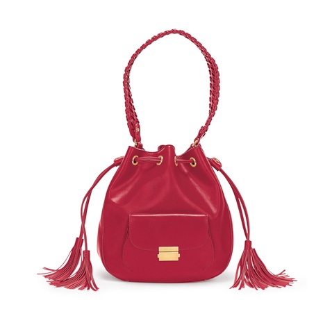 FOLLI FOLLIE-Γυναικεία τσάντα/πουγκί FOLLI FOLLIE κόκκινη        