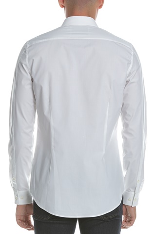 CALVIN KLEIN JEANS-Ανδρικό μακρυμάνικο πουκάμισο CKJ λευκό