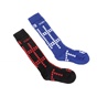 SALOMON-Παιδικές κάλτσες σκι SALOMON μαύρες-μπλε   