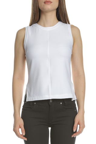 G-STAR-Γυναικεία αμάνικη μπλούζα DELINE λευκή