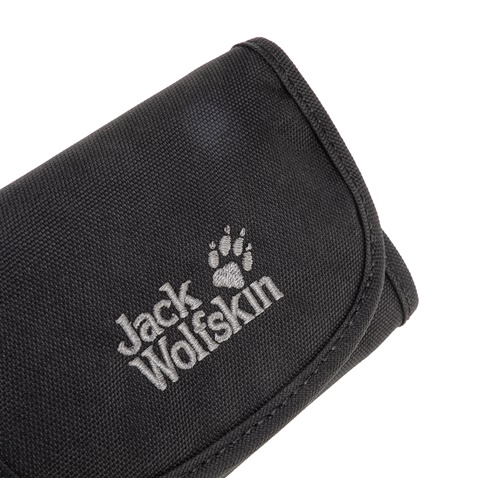JACK WOLFSKIN-Unisex πορτοφόλι  MOBILE BANK WALLET EQUIPMENT μαύρο