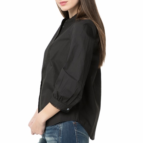 LEVI'S-Γυναικείο μακρυμάνικο πουκάμισο LEVI'S LARA μαύρο 