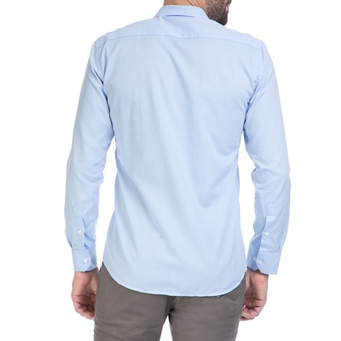 HAMPTONS-Ανδρικό πουκάμισο Hamptons μπλε