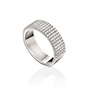 FOLLI FOLLIE-Γυναικείο ασημένιο δαχτυλίδι FOLLI FOLLIE Fashionably Silver Essentials Rhodium Plated 